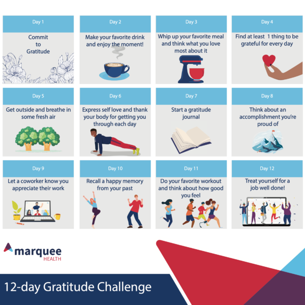 12-Day Gratitude Challenge
